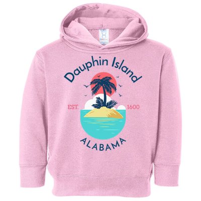 Dauphin Island Beach Alabama Toddler Hoodie