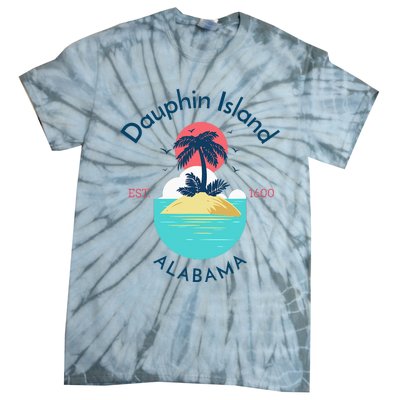 Dauphin Island Beach Alabama Tie-Dye T-Shirt