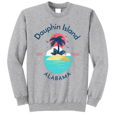 Dauphin Island Beach Alabama Tall Sweatshirt