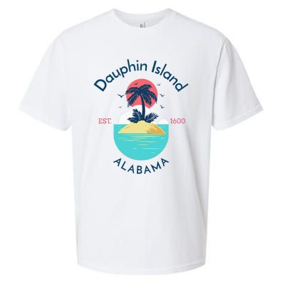 Dauphin Island Beach Alabama Sueded Cloud Jersey T-Shirt