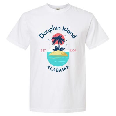 Dauphin Island Beach Alabama Garment-Dyed Heavyweight T-Shirt