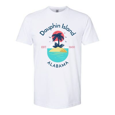 Dauphin Island Beach Alabama Softstyle CVC T-Shirt