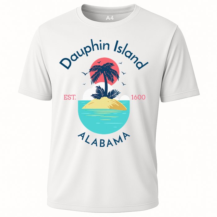 Dauphin Island Beach Alabama Cooling Performance Crew T-Shirt