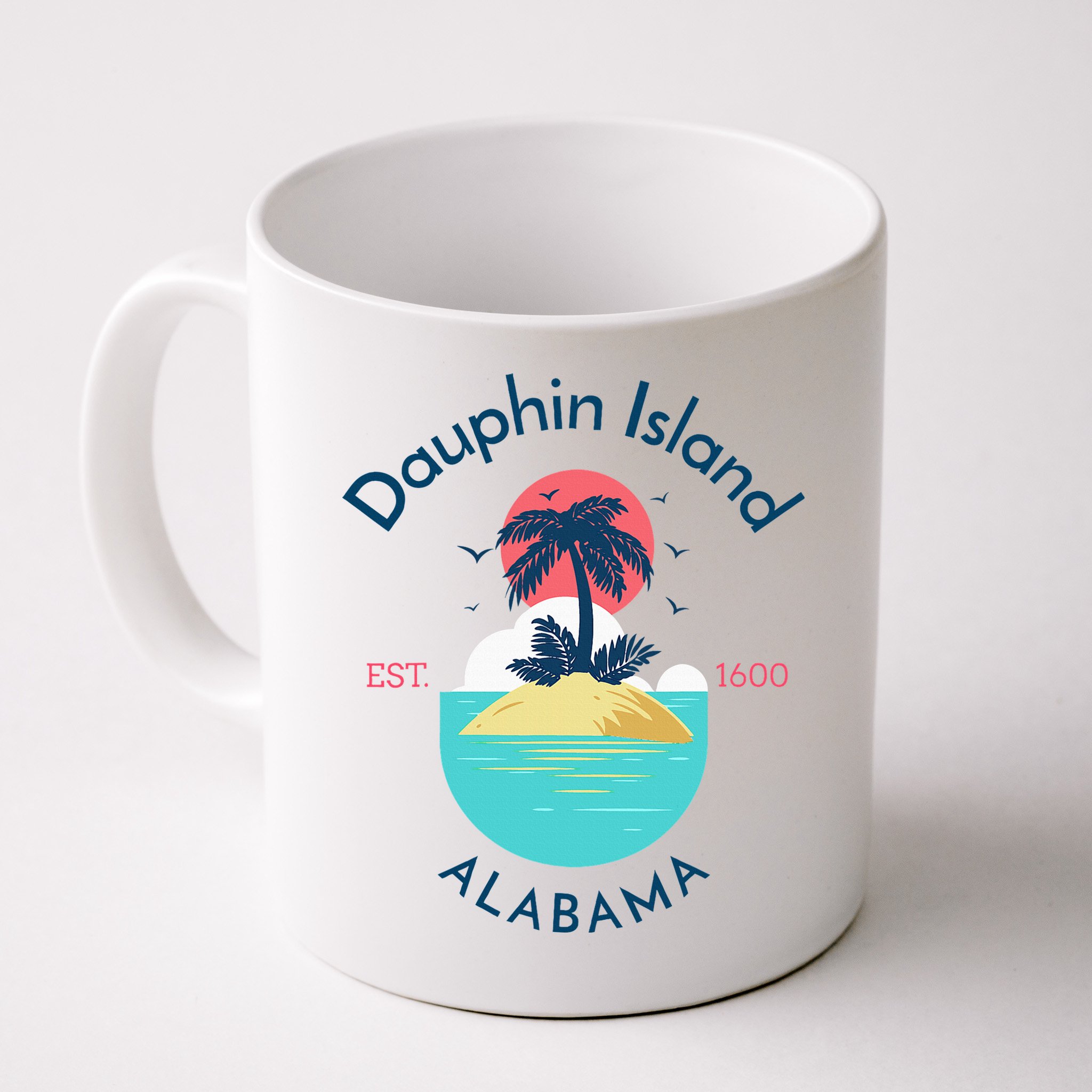 Dauphin Island Beach Alabama Mug