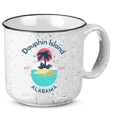 Dauphin Island Beach Alabama 15oz Campfire Ceramic Mug