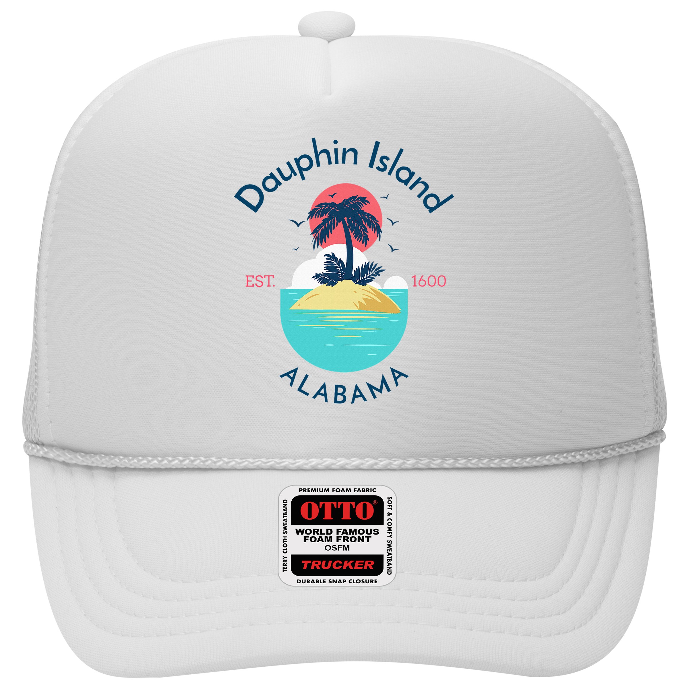 Dauphin Island Beach Alabama Hat