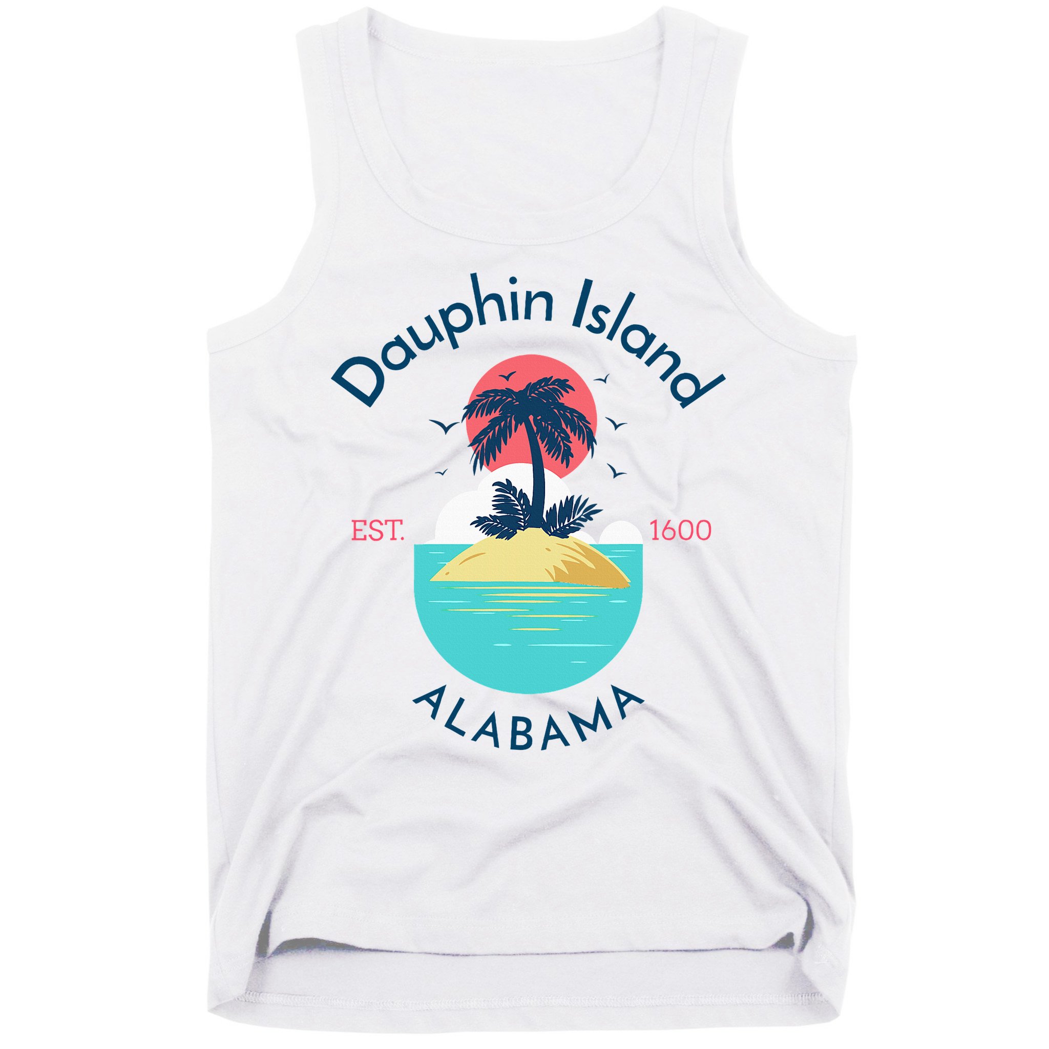 Dauphin Island Beach Alabama Tank Top