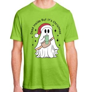 Dead Inside But Its Christmas Boujee Ghost Stanley Tumbler Cute Gift Adult ChromaSoft Performance T-Shirt