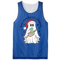 Dead Inside But Its Christmas Boujee Ghost Stanley Tumbler Cute Gift Mesh Reversible Basketball Jersey Tank