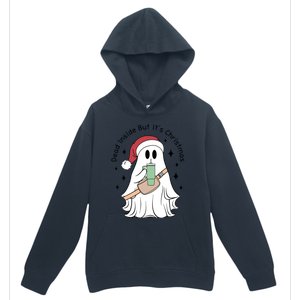 Dead Inside But Its Christmas Boujee Ghost Stanley Tumbler Cute Gift Urban Pullover Hoodie