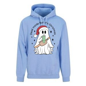 Dead Inside But Its Christmas Boujee Ghost Stanley Tumbler Cute Gift Unisex Surf Hoodie