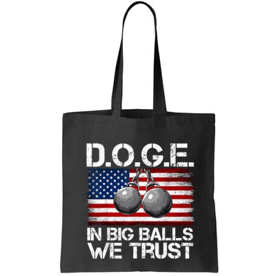 D.O.G.E. In Big Balls We Trust 2025 Bag