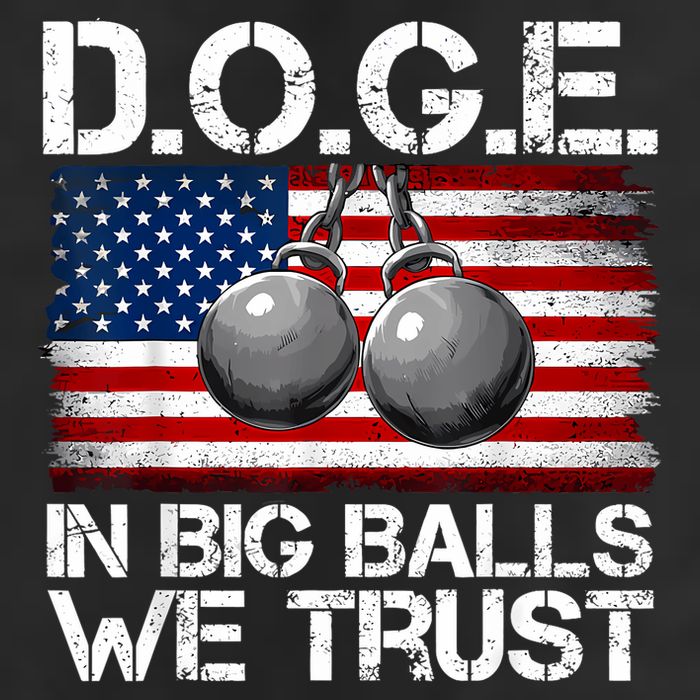 D.O.G.E. In Big Balls We Trust 2025 Hat