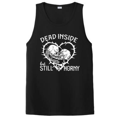 Dead Inside But Still Horny In Spike Heart PosiCharge Competitor Tank