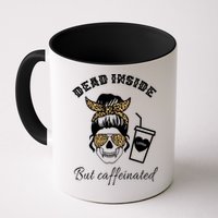 Dead Inside But Caffeinated Mug