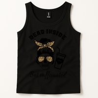 Dead Inside But Caffeinated Tank Top