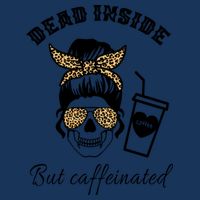 Dead Inside But Caffeinated Infant Baby Jersey Bodysuit