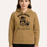Dead Inside But Caffeinated Hoodie
