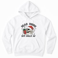 Dead Inside But Christmas Skeleton Hoodie