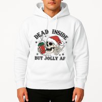 Dead Inside But Christmas Skeleton Hoodie