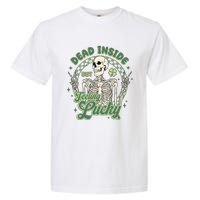 Dead Inside But Feeling Lucky Saint PatrickS Day Garment-Dyed Heavyweight T-Shirt