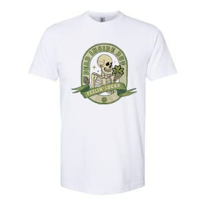 Dead Inside But Feelin Lucky Softstyle CVC T-Shirt