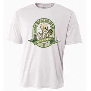 Dead Inside But Feelin Lucky Cooling Performance Crew T-Shirt