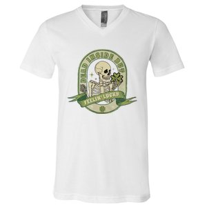 Dead Inside But Feelin Lucky V-Neck T-Shirt