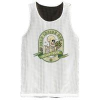 Dead Inside But Feelin Lucky Mesh Reversible Basketball Jersey Tank