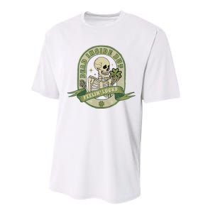 Dead Inside But Feelin Lucky Performance Sprint T-Shirt