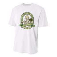 Dead Inside But Feelin Lucky Performance Sprint T-Shirt