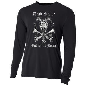 Dead Inside But Still Horny Cooling Performance Long Sleeve Crew