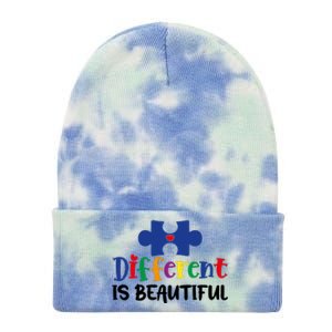 Different Is Beautiful Tie Dye 12in Knit Beanie