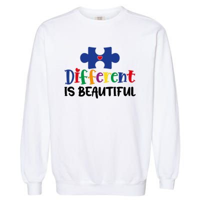 Different Is Beautiful Garment-Dyed Sweatshirt