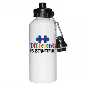 Different Is Beautiful Aluminum Water Bottle 