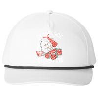 Dead Inside But Caffeinated Skeleton Coffee Snapback Five-Panel Rope Hat