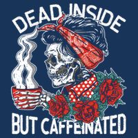 Dead Inside But Caffeinated Skeleton Coffee Infant Baby Jersey Bodysuit