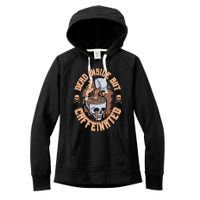 Dead Inside But Caffeinated Skeleton Coffee Women's Fleece Hoodie