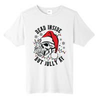 Dead Inside But Christmas Skeleton Christmas Tall Fusion ChromaSoft Performance T-Shirt