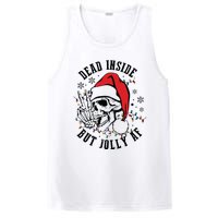 Dead Inside But Christmas Skeleton Christmas PosiCharge Competitor Tank