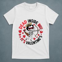 Dead Inside But Its Valentines Skeleton Cupid T-Shirt