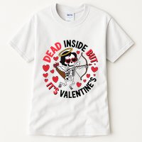 Dead Inside But Its Valentines Skeleton Cupid Tall T-Shirt