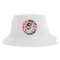 Dead Inside But Its Valentines Skeleton Cupid Sustainable Bucket Hat