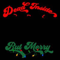 Dead Inside But ItS Merry Christmas Dancing Skeleton Xmas Cool Gift 7-Panel Snapback Hat