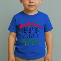 Dead Inside But ItS Merry Christmas Dancing Skeleton Xmas Cool Gift Toddler T-Shirt