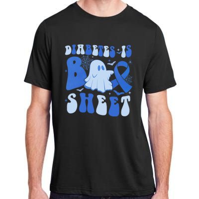 Diabetes Is Boo Sheet Halloween ghost Diabetes awareness Adult ChromaSoft Performance T-Shirt