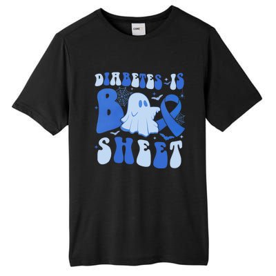 Diabetes Is Boo Sheet Halloween ghost Diabetes awareness Tall Fusion ChromaSoft Performance T-Shirt