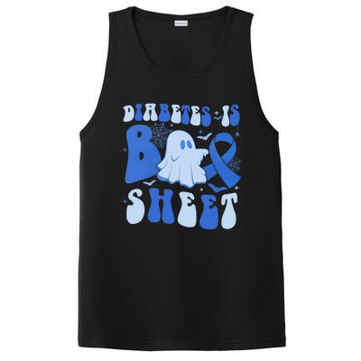 Diabetes Is Boo Sheet Halloween ghost Diabetes awareness PosiCharge Competitor Tank