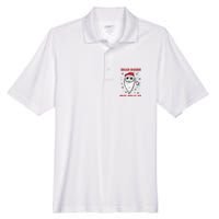 Dead Inside But Jolly Af Christmas Holiday Xmas Jack Men's Origin Performance Pique Polo