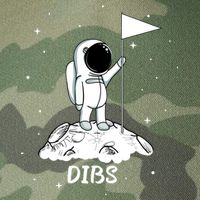 Dibs Flag On Moon Astronaut Legacy Tie Dye Trucker Hat